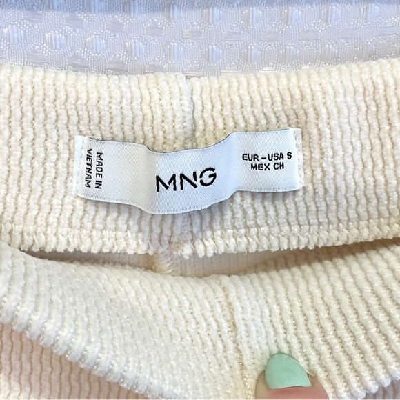 Mango Ribbed Knit Trousers - Picture 5 of 8